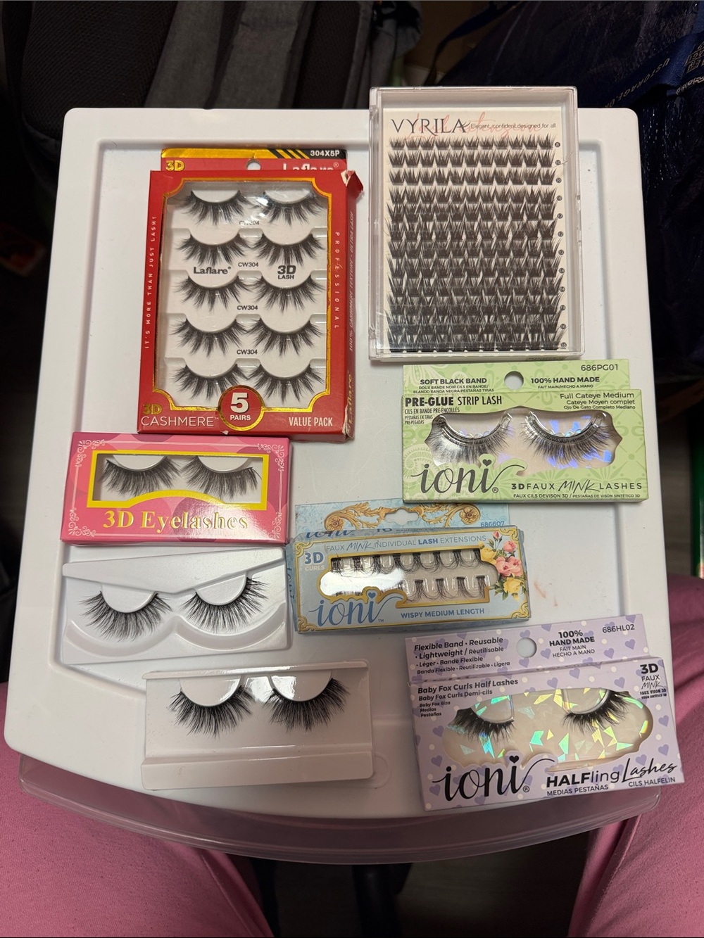 Mixed False Eyelash Lot